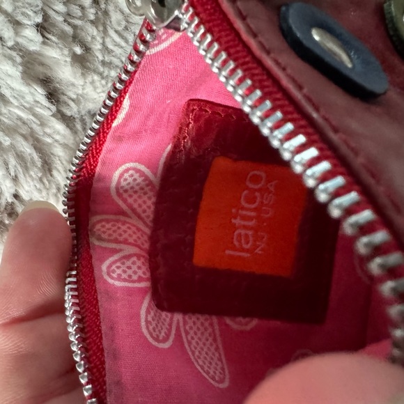 Latico Red and Orange Mini Bag - Picture 4 of 4